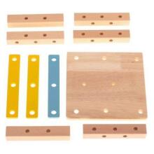 Ikonka Wooden Blocks Art.KX7457