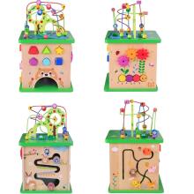 TOOKY TOY Educational Cube Sorter Maze Intertwining Animals