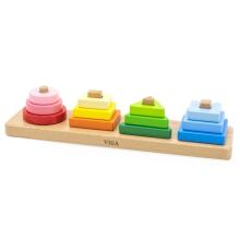 VIGA Wooden Geometric Sorter Puzzle