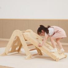 VIGA Wooden Slide Straight Climbing Wall