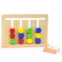 VIGA Logic Game Reproduce Colors and Shapes Montessori