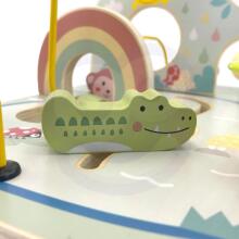 TOOKY TOY Wooden Motor Loop Forest Maze