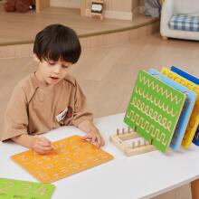 VIGA Wooden Stand for Drawing Boards Puzzles Vertical Ogranizer