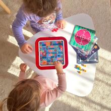 WOOPIE Logic Board Game Table 65 pcs. 10 in 1 Set