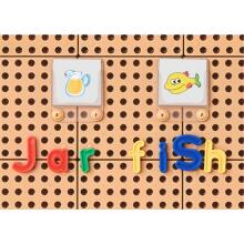 MASTERKIDZ Alphabet Set of Letters (Capital and Small) for STEM Wall Panels 122 pcs.