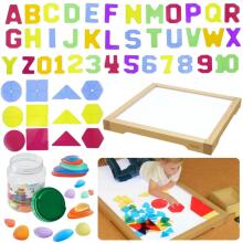 MASTERKIDZ LED Sensory Box Panel + Accessories Set