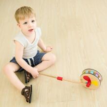 CLASSIC WORLD Colorful Rainbow Wooden Pusher