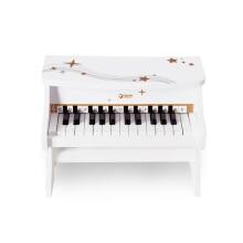 CLASSIC WORLD Wooden Piano for Children + Learning Book