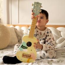 CLASSIC WORLD koka ukulele ģitāra bērniem, zila