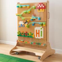 MASTERKIDZ STEM Construction Block Set 563 pcs. with Panel Covers 4 pcs.