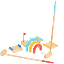 TOOKY TOY Wooden Golf Set for 2 Persons 13 pcs.
