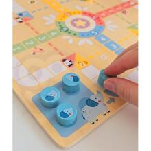 WOOPIE GREEN Board Games Logic 2in1 Ludo Chinese + Snakes and Ladders
