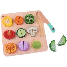 CLASSIC WORLD Wooden Vegetable Chopping Set
