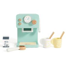 CLASSIC WORLD Wooden Coffee Maker Set for Children 7 pcs.