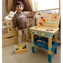 TOOKY TOY Wooden DIY Table Workshop