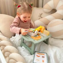WOOPIE GREEN Breakfast Set and Restaurant - Ordering Game with Tray and Accessories