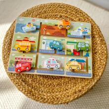 TOOKY TOY Wooden Maze Vehicles Puzzle