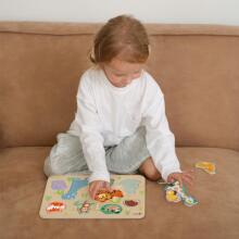 CLASSIC WORLD Wooden Puzzle Match Animals