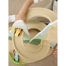 CLASSIC WORLD Wooden Car Track "Mountain Race"