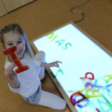 MASTERKIDZ Montessori Alphabet Letters and Numbers Set
