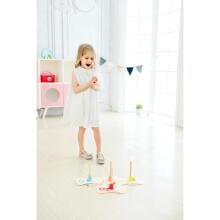 CLASSIC WORLD Wooden Skill Game Throw at the Target