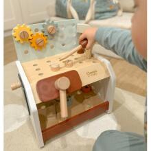 CLASSIC WORLD Wooden Workshop for Little Handyman with Tools