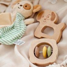 TOOKY TOY Gift Set Puppy Rattle