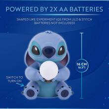 Disney Stitch Nightlight  Art.250000 Silicone LED Night Light