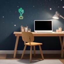 Manta SNL07GN Style Neon Lights CACTUS Green/Yellow