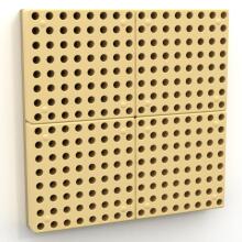 MASTERKIDZ Panel Ścienny Tablica Naukowa Kreatywna STEM + Panel Monatażowy   40 x 40 (cm)