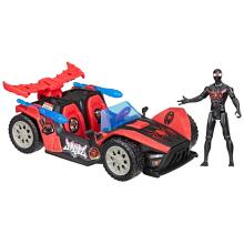 SPIDER-MAN playset Spider mobile and Miles Morales 10 cm