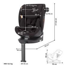 Baby car seat Carrello Meteorit + CRL-17515 Space Black