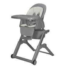 Baby Hight Chair Carrello Alto CRL-10307 Solid Grey