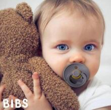 Bibs Colour Art.250458, Pacifier, 100% natural