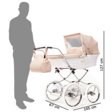 Arrue Classic  Twin Art.250620 Nevada Children's exclusive, classic stroller 2 in 1