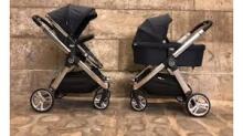 Arrue Ixo 2 Art.250628 Navy  Baby stroller with cradle