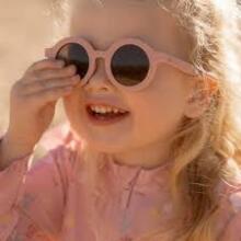 Little Dutch Sunglasses Art.126466 Round Soft Pink