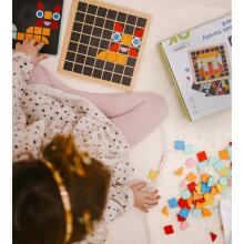Деревянная мозаика Montessori Puzzle TOOKY TOY