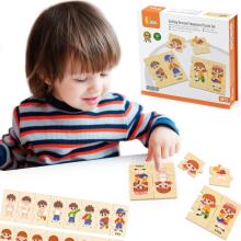 VIGA Wooden Educational Puzzle for Children 3pcs