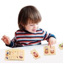 VIGA Wooden Educational Puzzle for Children 6pcs