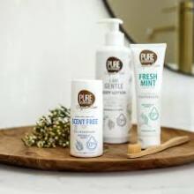 Pure Beginnings Scent Free Art.251265 dabīgs, nomierinošs dezodorants rullītis bez smaržas ar alveju un jojobas eļļu, 75 ml