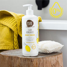 Pure Beginnings Body Wash I am awake Art.251269  skin-invigorating shower gel with orange, lime and lemon, 500 ml