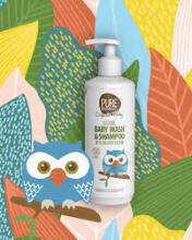 Pure Beginnings Kids Baby Lotion Art.251281 ādu nomierinošs, mitrinošs un barojošs ķermeņa losjons ar rozmarīna un lavandas aromātu, 250 ml
