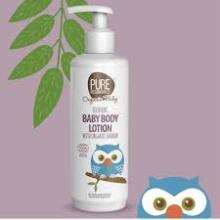 Pure Beginnings Kids Baby Lotion Art.251281 ādu nomierinošs, mitrinošs un barojošs ķermeņa losjons ar rozmarīna un lavandas aromātu, 250 ml