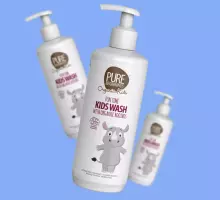 Pure Beginnings Baby Massage Oil Art.251284 moisturizing massage and bath oil with jojoba, almond, avocado oil and Kalahari melon extract for dry and very dry skin, 100 ml