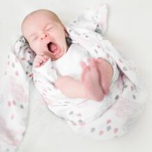 Aden Anais Muslin Swaddles Art.251299 Kuldne Muster  High quality bamboo muslin swaddle, 1 pc. (120x120 cm)
