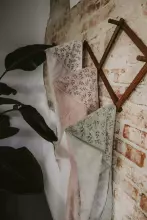 Natruba Cotton Soft Art.251324 Cream Детское полотенце  с капюшоном из  хлопка 70x70см
