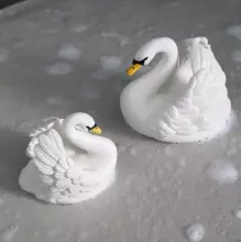 Natruba Bath Toy Swan Art.251327 Gulbis no 100% naturāla (dabas) kaučuka