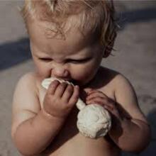 Natruba Rubber Rattle Art.251335  Teether made of 100% natural rubber