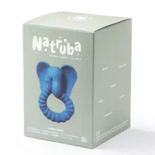 Natruba Rubber Rattle Art.251340 Teether made of 100% natural rubber